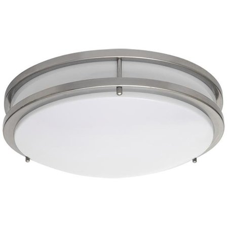 AMAX LIGHTING AMAX Lighting LED-JR003LNKL 17 x 3.8 in. LED Ceiling Fixture - JR Brushed Nickel LED-JR003LNKL